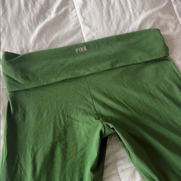PINK Victoria's Secret Kelly Green Yoga Pants - Picture 6 of 6